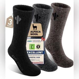 Alpaca Socks for Men and Women (S/M)